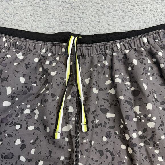 Smartwool Shorts Men’s Size Large Gray Patterned MERINO SPORT Lined 8" Athletic - Picture 3 of 11